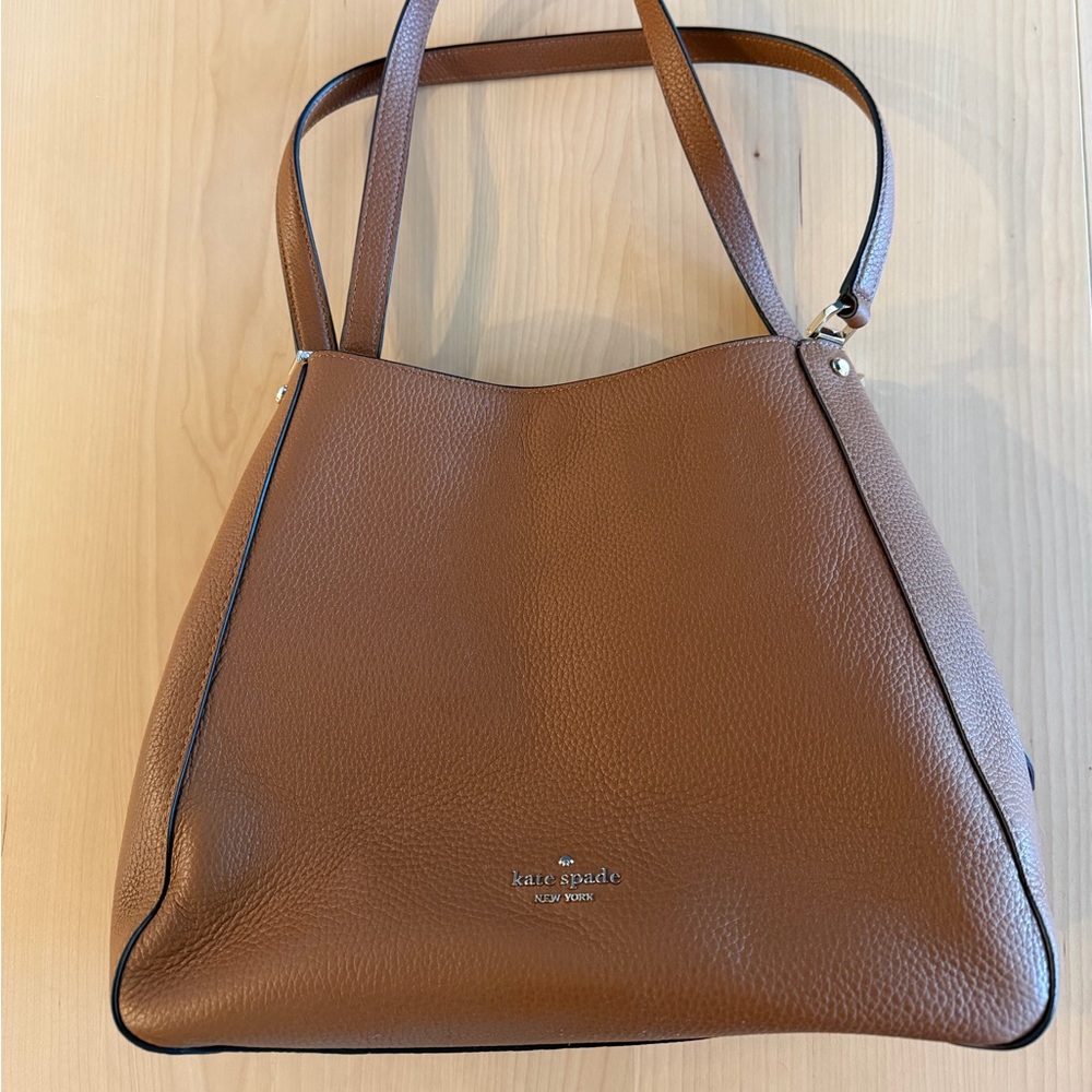 NWOT Kate Spade Tan Leather Shoulder Bag
